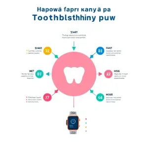 Шаговая карта чистки зубов с биометрическими напоминаниями и анализом налета
