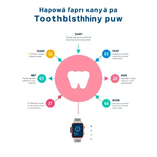 Шаговая карта чистки зубов с биометрическими напоминаниями и анализом налета